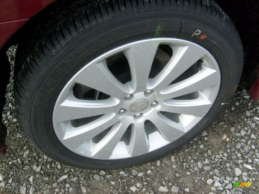 2011 Subaru Legacy 2.5i Limited Wheel Photo #46022080
