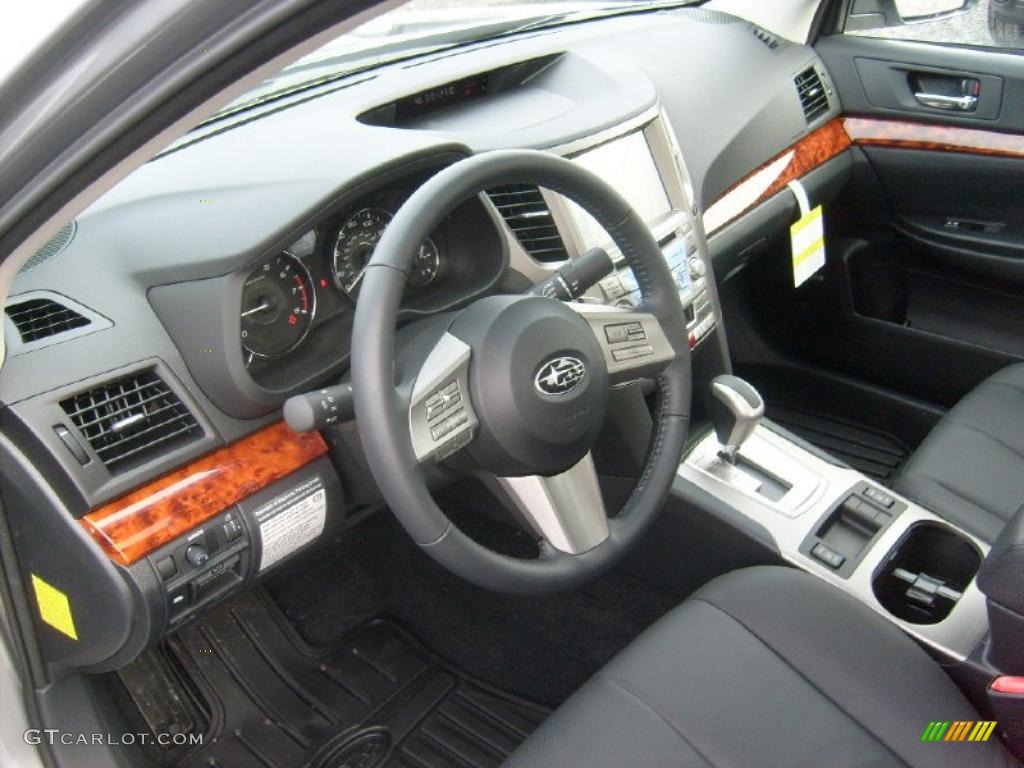 Off-Black Interior 2011 Subaru Legacy 3.6R Limited Photo #46022125