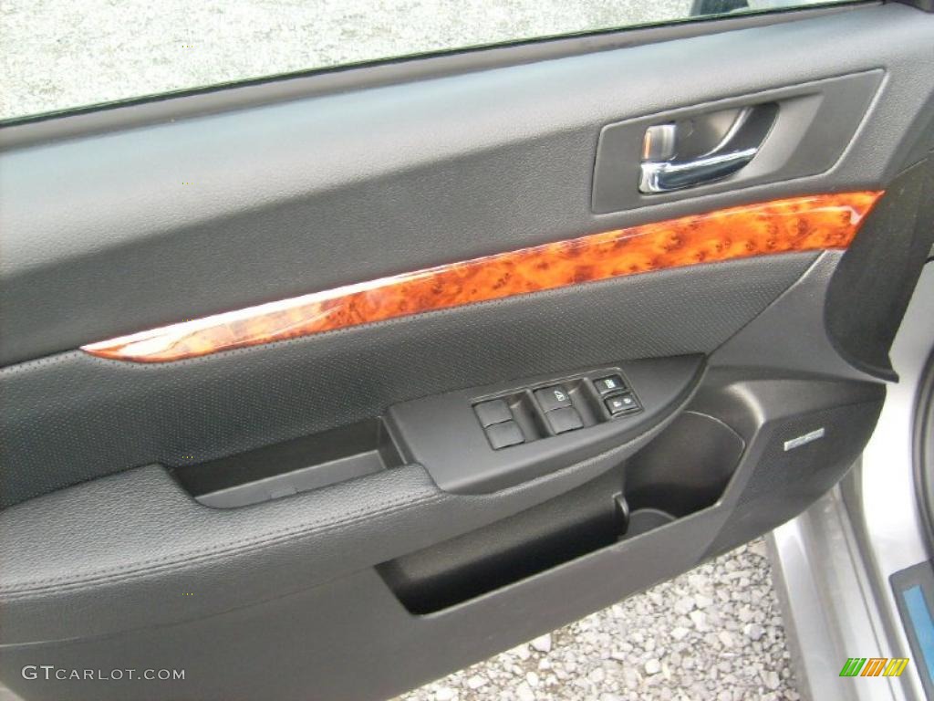 2011 Subaru Legacy 3.6R Limited Off-Black Door Panel Photo #46022128