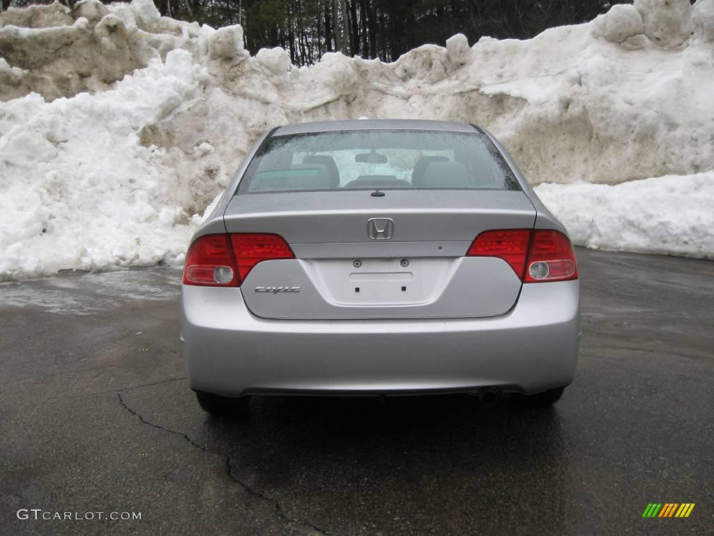 2006 Civic EX Sedan - Alabaster Silver Metallic / Gray photo #10