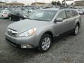 2011 Steel Silver Metallic Subaru Outback 2.5i Premium Wagon  photo #10