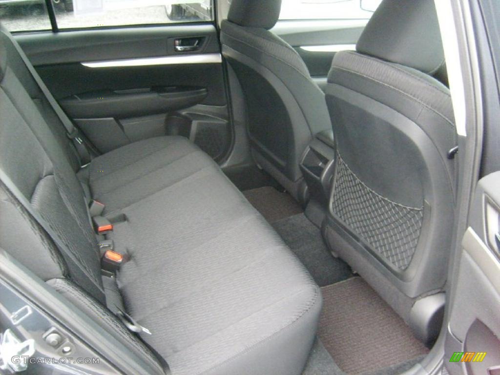 Off Black Interior 2011 Subaru Outback 2.5i Premium Wagon Photo #46022443