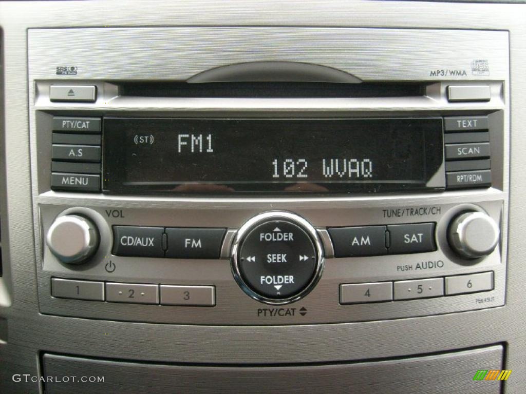 2011 Outback 2.5i Premium Wagon - Graphite Gray Metallic / Off Black photo #19