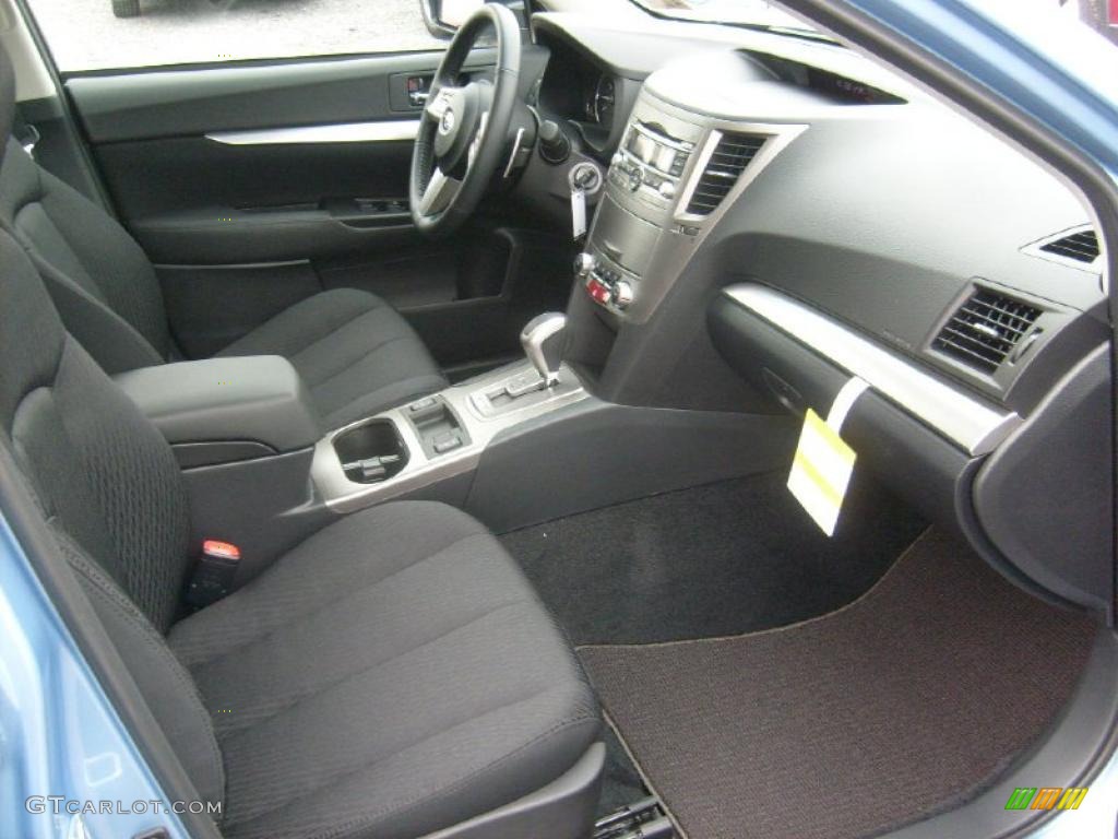 Off Black Interior 2011 Subaru Outback 2.5i Premium Wagon Photo #46022515