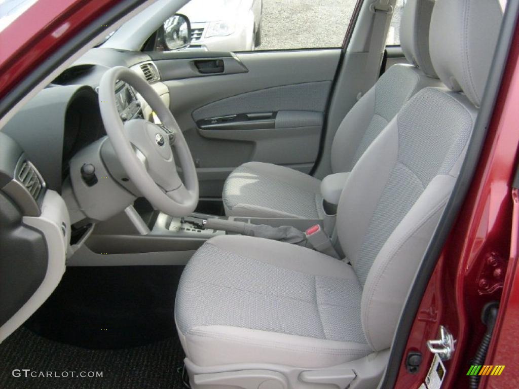 Platinum Interior 2011 Subaru Forester 2.5 X Photo #46022566