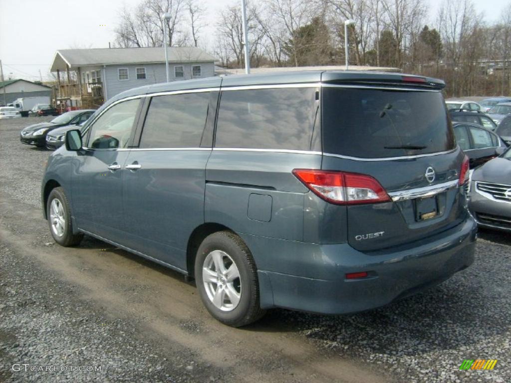 Twilight Gray 2011 Nissan Quest 3.5 SV Exterior Photo #46022902