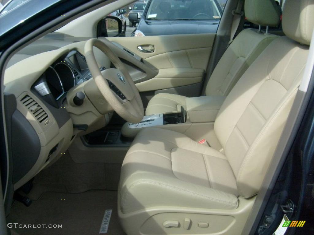 Beige Interior 2011 Nissan Murano SL AWD Photo #46022923