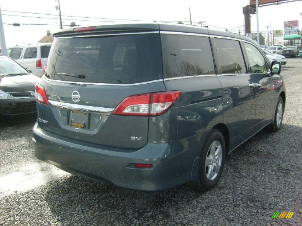 Twilight Gray 2011 Nissan Quest 3.5 SV Exterior Photo #46022980
