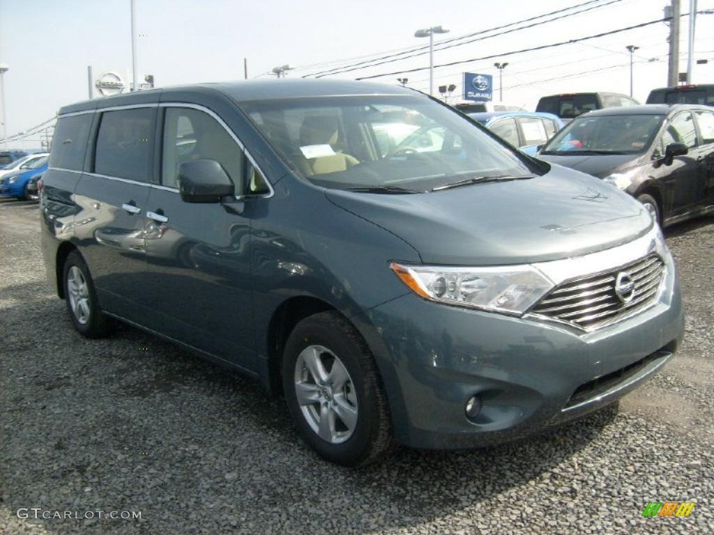 Twilight Gray 2011 Nissan Quest 3.5 SV Exterior Photo #46022995