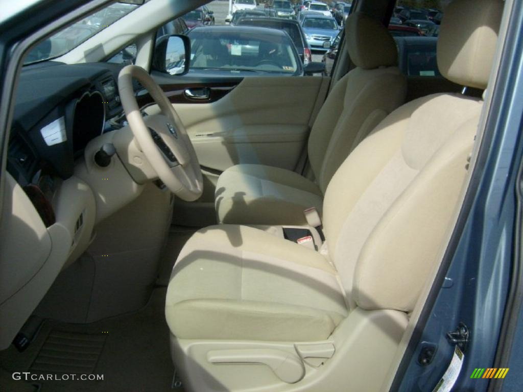 Beige Interior 2011 Nissan Quest 3.5 SV Photo #46023007