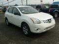 2011 Pearl White Nissan Rogue S AWD  photo #9