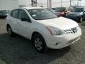 2011 Pearl White Nissan Rogue S AWD  photo #10