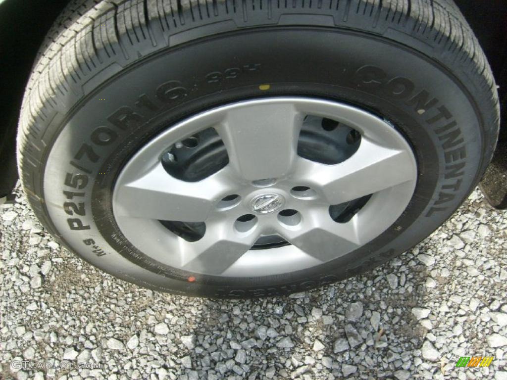 2011 Rogue S AWD - Pearl White / Black photo #12