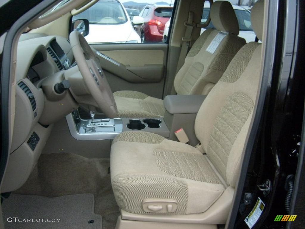 Cafe Latte Interior 2011 Nissan Pathfinder SV 4x4 Photo #46023655