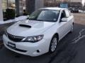 Satin White Pearl - Impreza WRX Sedan Photo No. 1