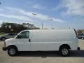 Summit White 2010 Chevrolet Express 2500 Extended Work Van Exterior