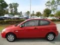 2009 Tango Red Hyundai Accent GS 3 Door  photo #2