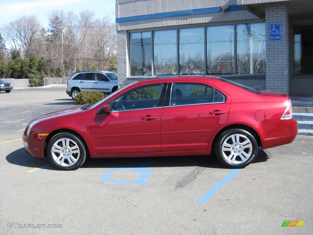 Redfire Metallic Ford Fusion