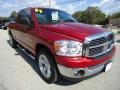 2007 Inferno Red Crystal Pearl Dodge Ram 1500 ST Quad Cab  photo #13