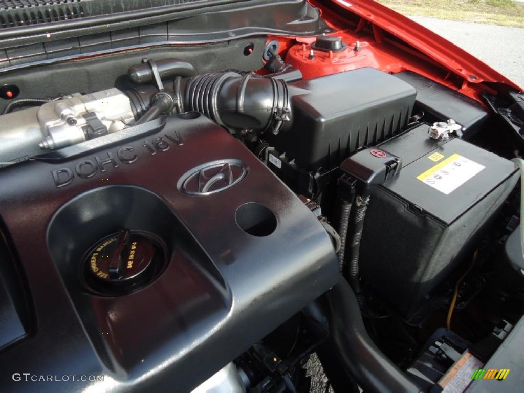 2009 Accent GS 3 Door - Tango Red / Black photo #19