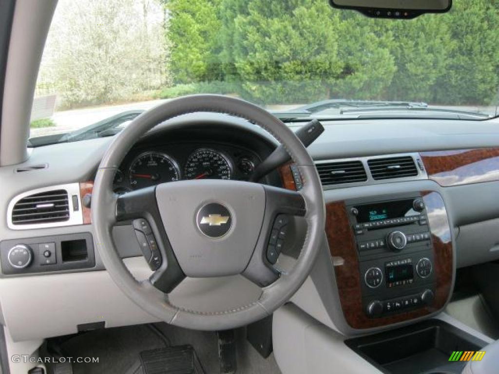 2007 Silverado 1500 LTZ Crew Cab - Graystone Metallic / Light Titanium/Dark Titanium Gray photo #5