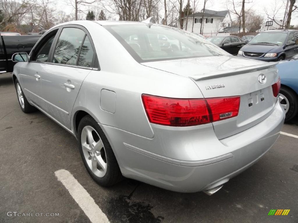 Radiant Silver 2010 Hyundai Sonata SE V6 Exterior Photo #46026400