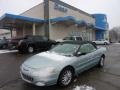 2002 Sterling Blue Satin Glow Chrysler Sebring Limited Convertible  photo #1