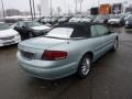 2002 Sterling Blue Satin Glow Chrysler Sebring Limited Convertible  photo #4
