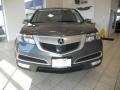 2010 Polished Metal Metallic Acura MDX Advance  photo #2