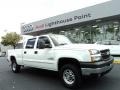 2006 Summit White Chevrolet Silverado 2500HD LT Crew Cab  photo #1