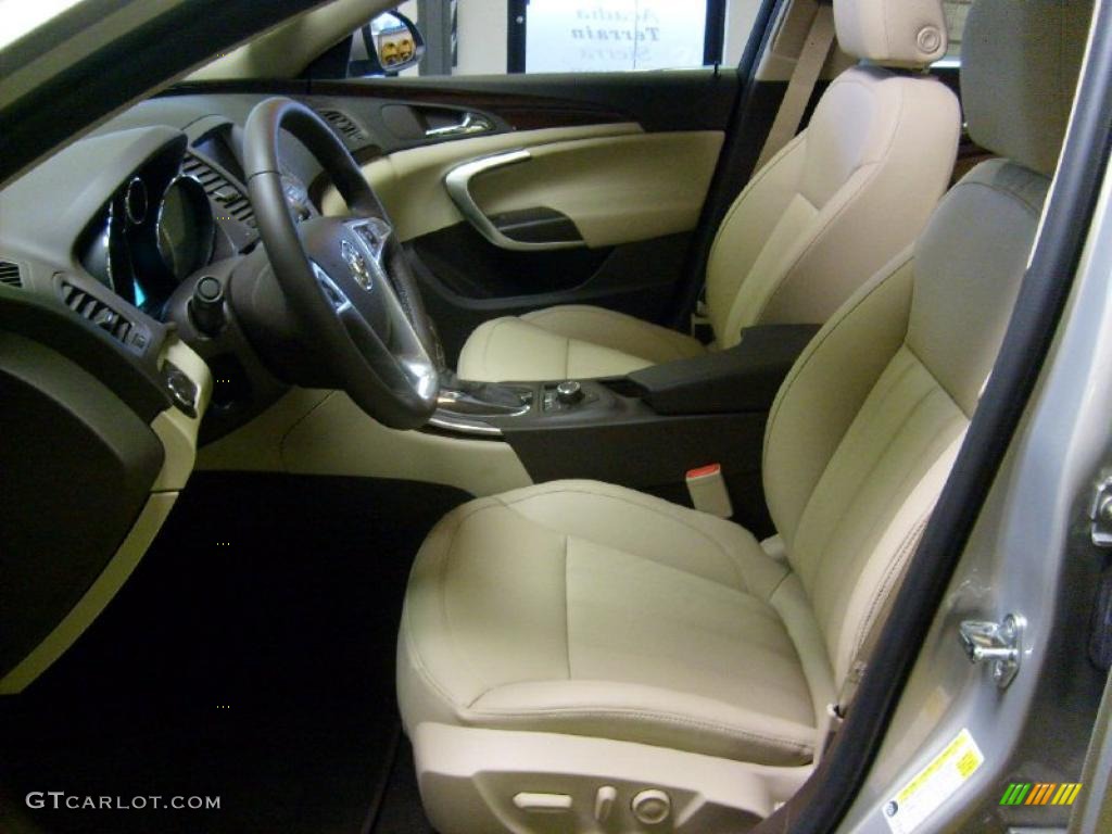 Cashmere Interior 2011 Buick Regal CXL Turbo Photo #46028827