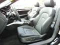  2010 A5 2.0T Cabriolet Black Interior