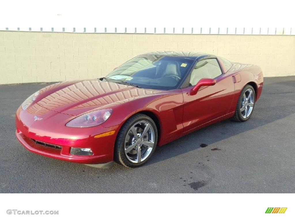 Crystal Red Metallic 2010 Chevrolet Corvette Coupe Exterior Photo #46029010
