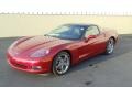 Crystal Red Metallic 2010 Chevrolet Corvette Coupe Exterior