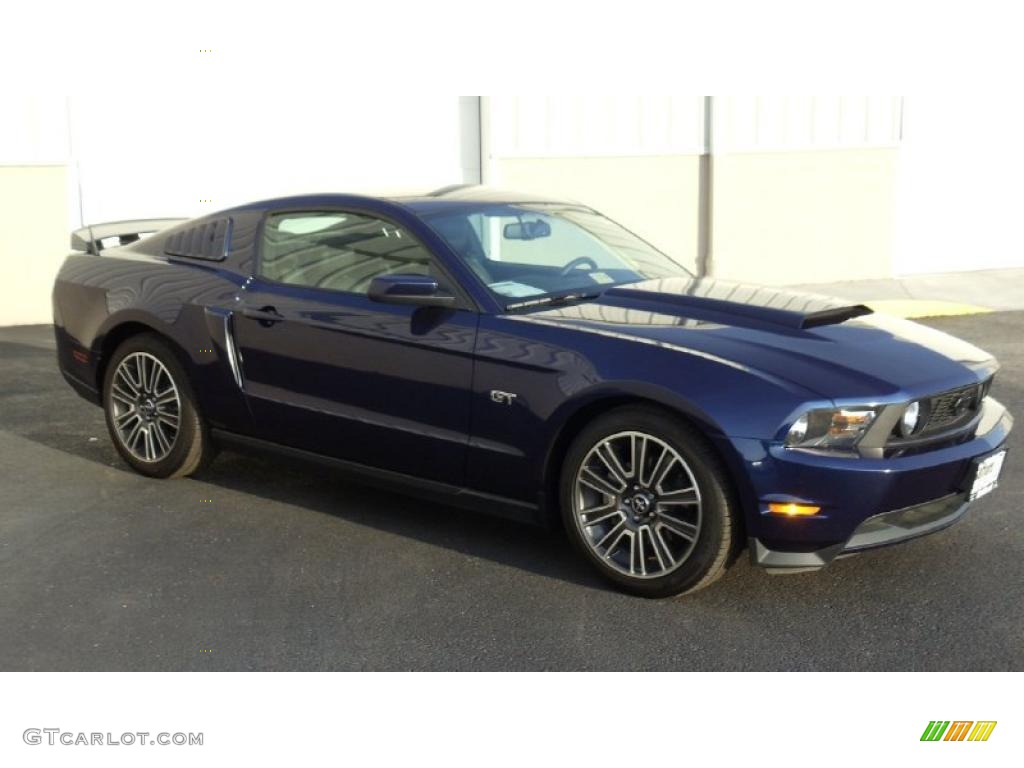 Kona Blue Metallic 2010 Ford Mustang GT Premium Coupe Exterior Photo #46029037