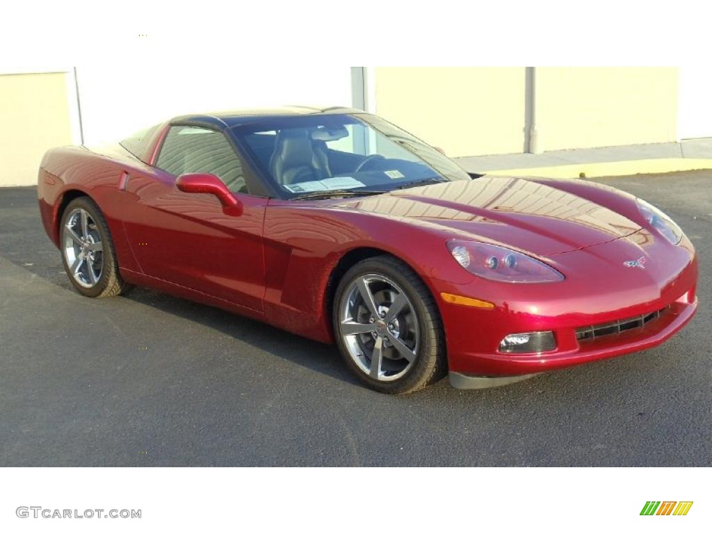 Crystal Red Metallic 2010 Chevrolet Corvette Coupe Exterior Photo #46029043