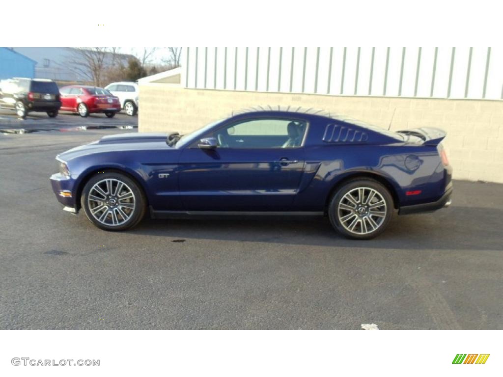 Kona Blue Metallic 2010 Ford Mustang GT Premium Coupe Exterior Photo #46029055