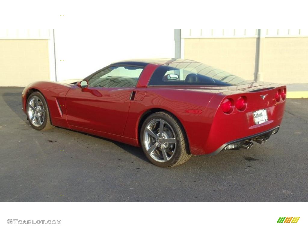 Crystal Red Metallic 2010 Chevrolet Corvette Coupe Exterior Photo #46029094