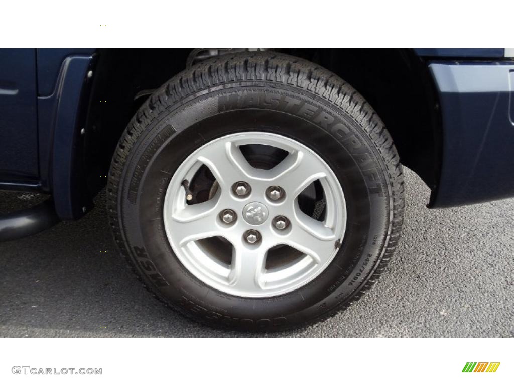 2007 Dodge Dakota SLT Quad Cab 4x4 Wheel Photo #46029112