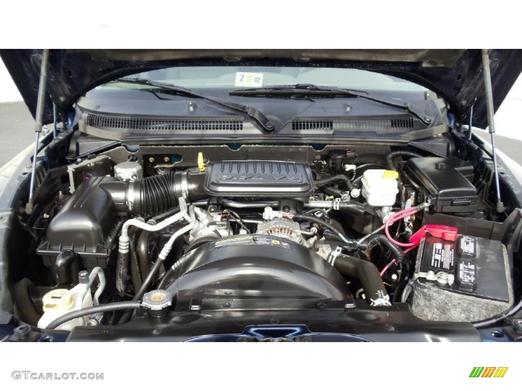 2007 Dodge Dakota SLT Quad Cab 4x4 3.7 Liter SOHC 12-Valve PowerTech V6 Engine Photo #46029118