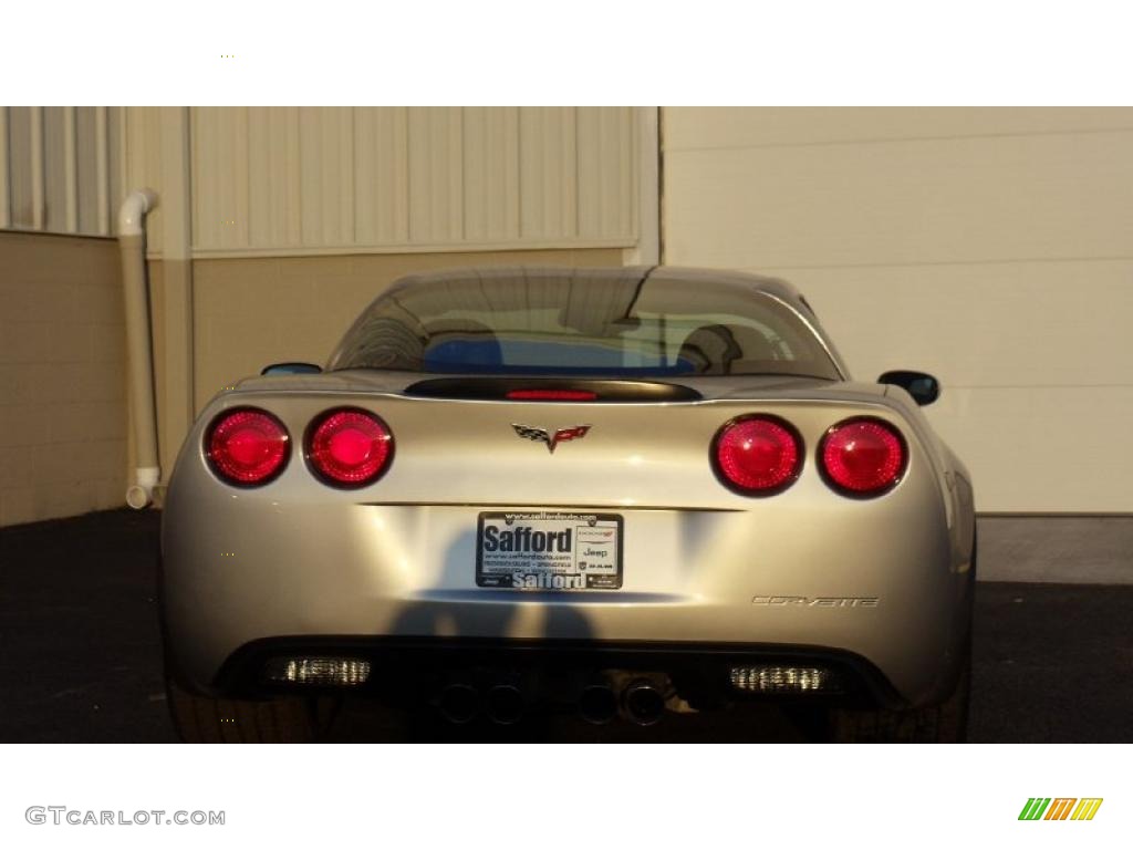 2007 Corvette Z06 - Machine Silver Metallic / Ebony photo #7