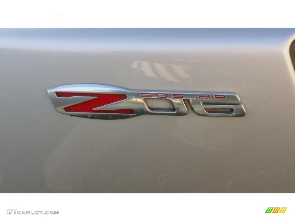 2007 Corvette Z06 - Machine Silver Metallic / Ebony photo #10
