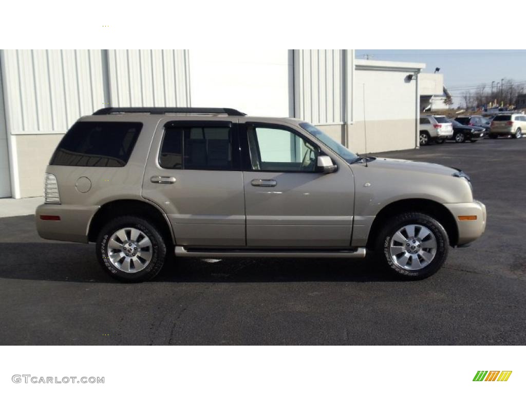 2006 Mountaineer Luxury AWD - Charcoal Beige Metallic / Camel photo #4