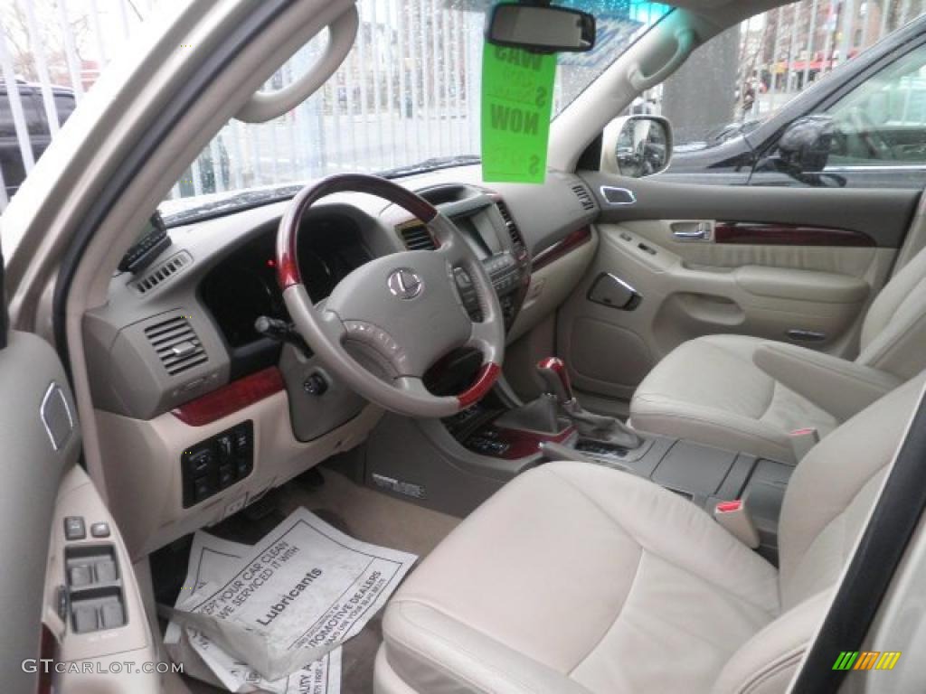 Ivory Interior 2009 Lexus GX 470 Photo #46030574