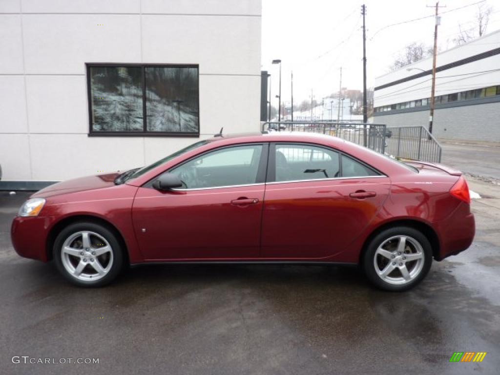 2008 G6 V6 Sedan - Performance Red Metallic / Ebony Black photo #1