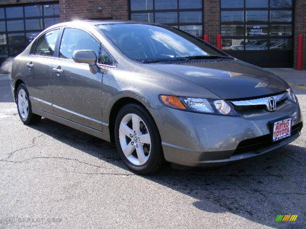 Galaxy Gray Metallic Honda Civic