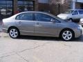 2008 Galaxy Gray Metallic Honda Civic EX Sedan  photo #2