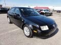 1999 Uni Black Volkswagen Jetta GLS Sedan  photo #4