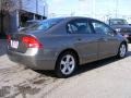 2008 Galaxy Gray Metallic Honda Civic EX Sedan  photo #3