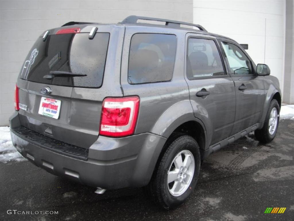 2011 Escape XLT - Sterling Grey Metallic / Charcoal Black photo #5